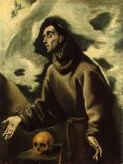 El Greco Saint Francis Receiving the Stigmata Germany oil painting artist